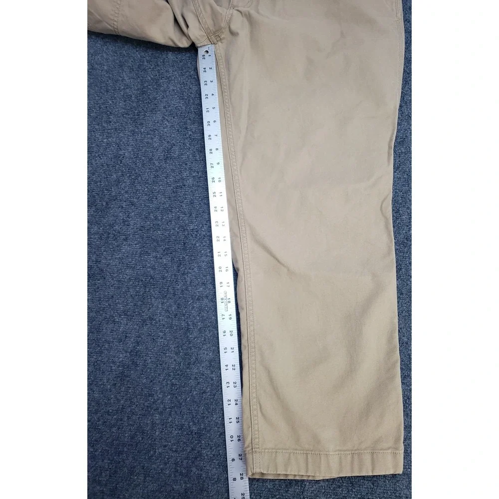 Carhartt Pants Canvas Mens 44x30 Rugged Flex Relaxed Fit Workwear